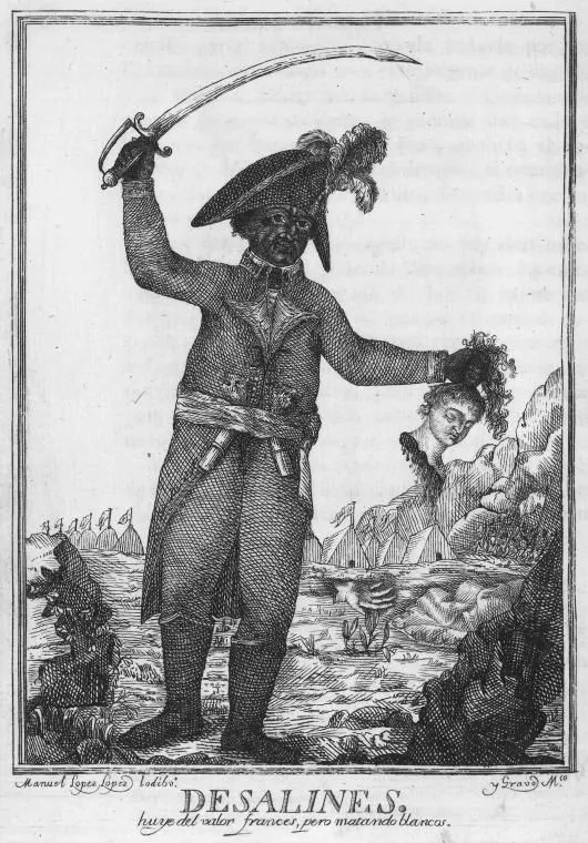 DESSALINES the animal murderer in SPANISH NYPL