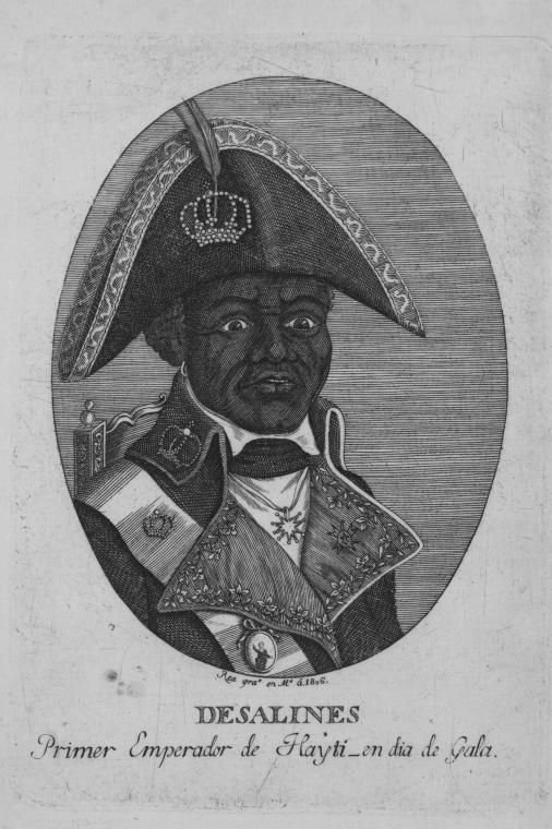 Jean Jacques Dessalines with Spanish caption